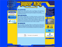 Tablet Screenshot of humormdq.com